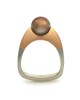 Coffin & Trout Bronze Pearl Ring